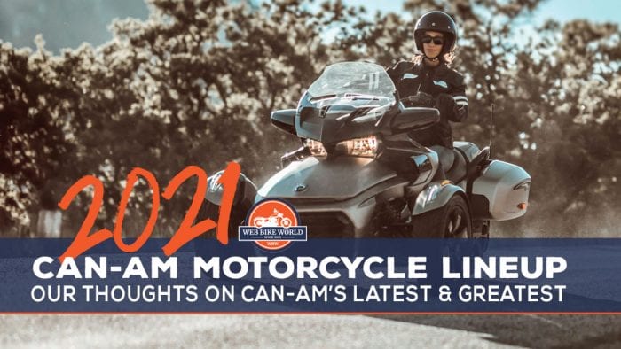 Can-Am On road Lineup