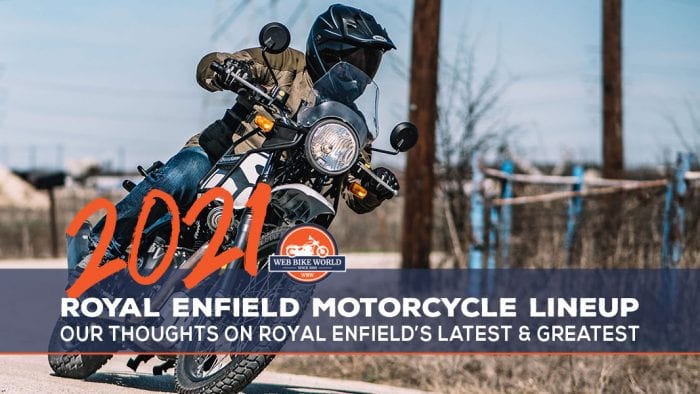 2021 Royal Enfield lineup