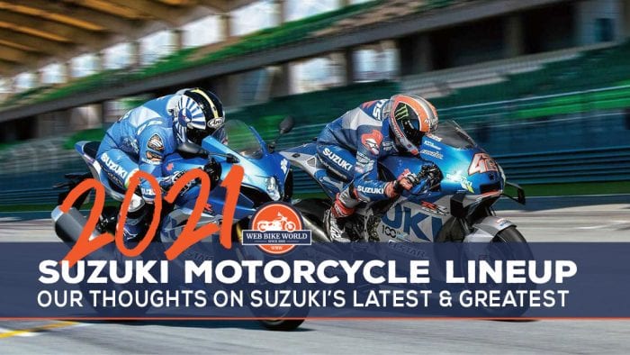 2021 Suzuki lineup