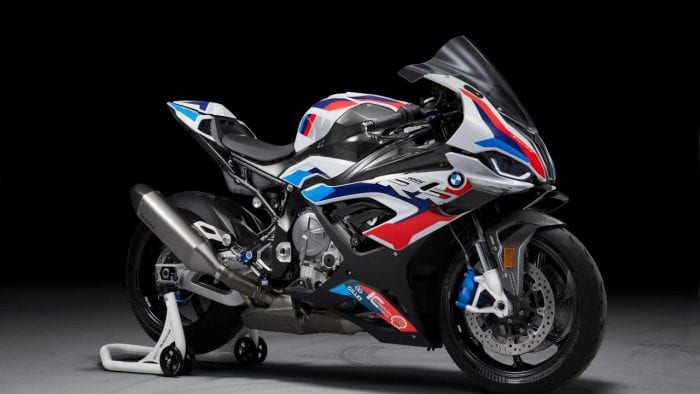 A side view of BMW's new M 1000RR