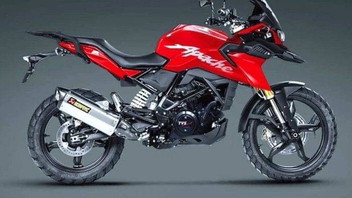 TVS Apache adventure bike