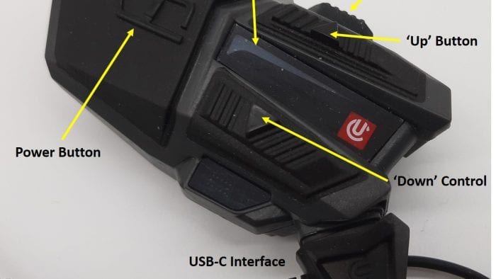 Close up photo of UClear Motion 4 Life Bluetooth intercom