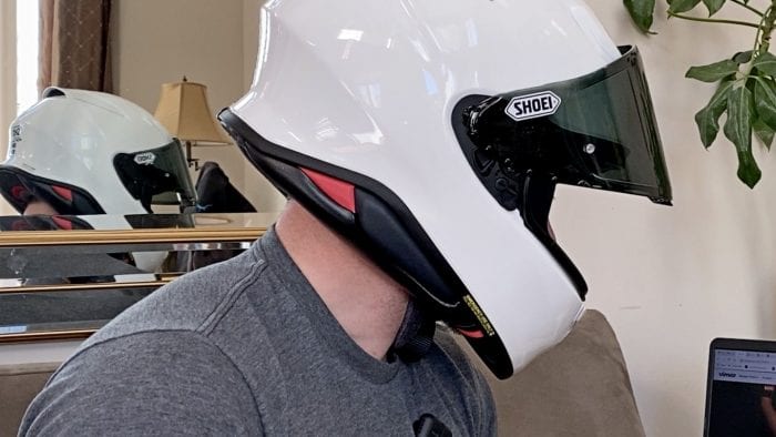 The new Shoei RF-1400 fits my head perfectly right out of the box.