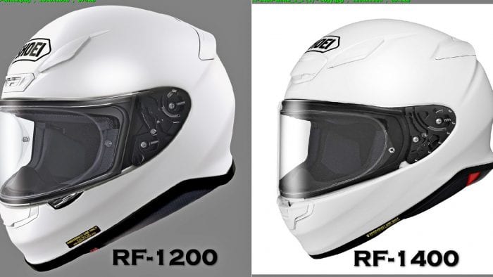 Some of the differences between the RF-1200 vs the new RF-1400 is fairly easy to see in this photo.