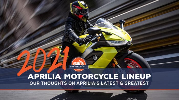 2021 Aprilia Motorcycle Lineup