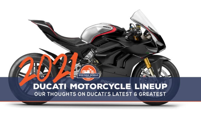 2021 Ducati Motorcycles Lineup