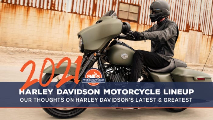 2021 Harley Davidson Motorcycle Lineup