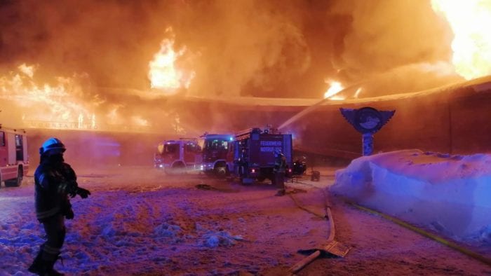 TOP Mountain Motorcycle Museum Fire