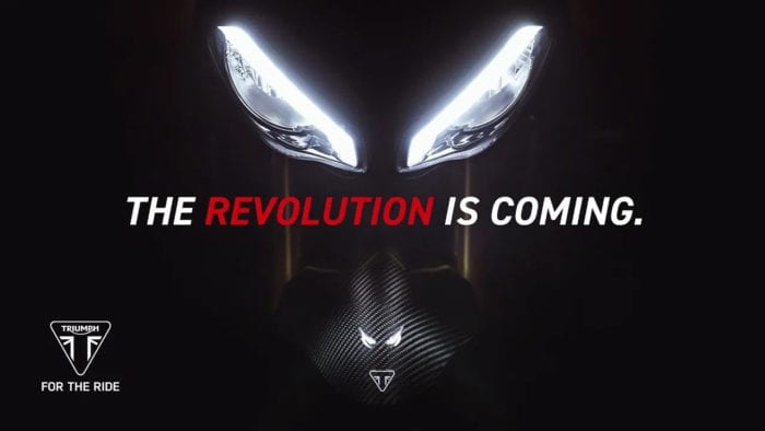 2021 Triumph Speed Triple 1200 RS Headlight Teaser