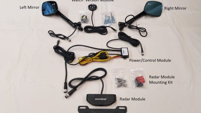 INNOVV ThirdEYE Mirror box contents