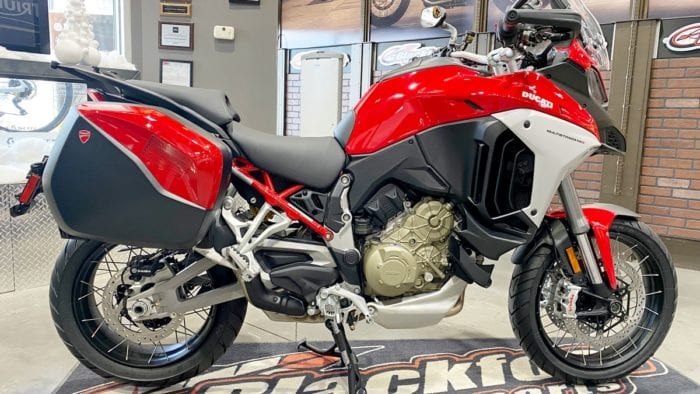 The 2021 Ducati Multistrada V4S.