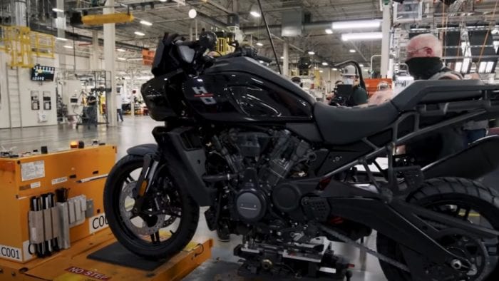 H-D Pan america production line