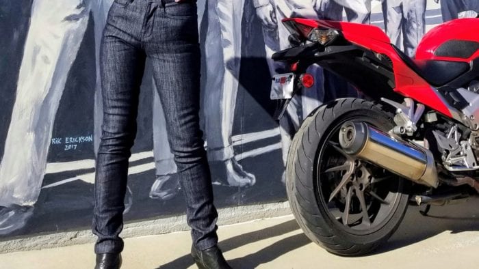 SA1NT Women's Unbreakable High Rise Skinny Jeans