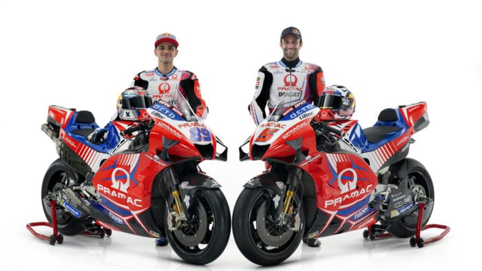 Pramac Ducati Team Partnership with 2021 riders