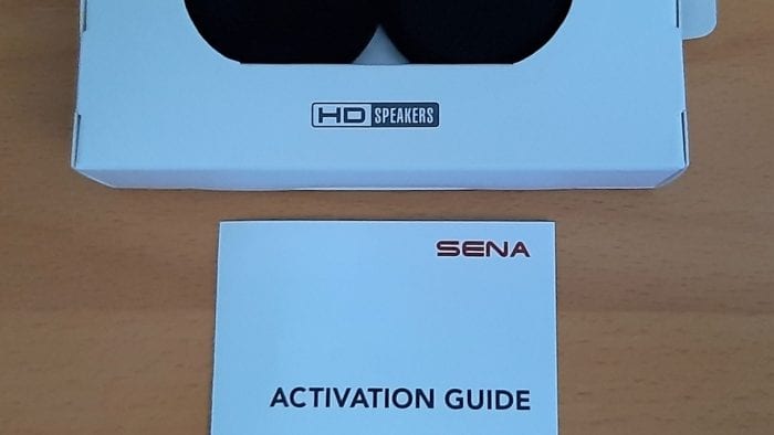 SENA HD Speaker Type A box contents