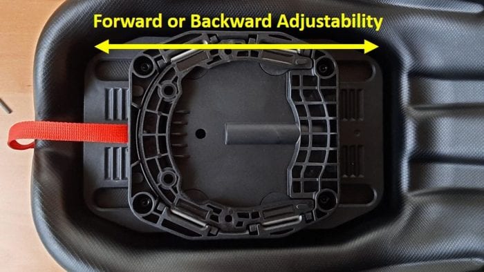 Pro GS tank bag adjustable slide