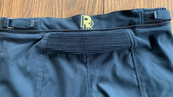 Rear Stretch Panel of Raven Rova Raven Pants