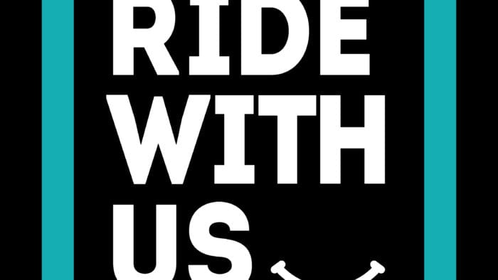 Motorcycle Industry Council Logo for "Ride With Us"