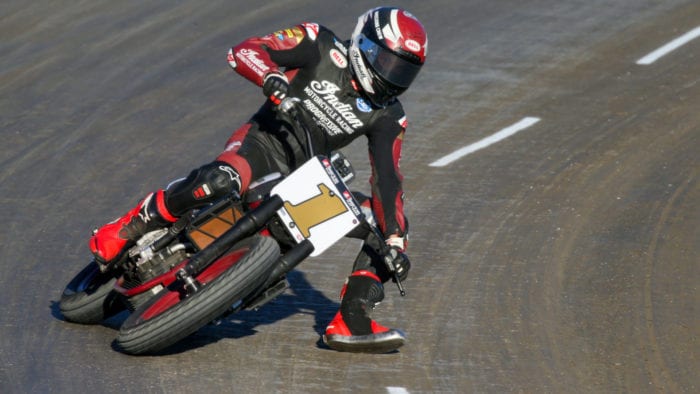 Briar Bauman at the 2021 Lima Half Mile AFK races