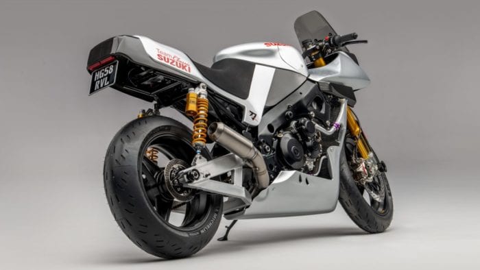 Team Classic Suzuki's lockdown project build; a Katana based around a 2008 GSX-R1000 world superbike machine