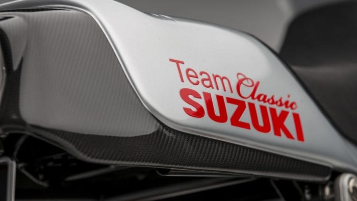 Team Classic Suzuki's lockdown project build; a Katana based around a 2008 GSX-R1000 world superbike machine