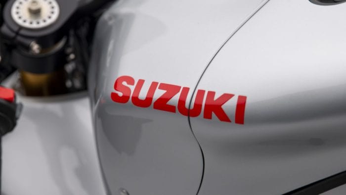 Team Classic Suzuki's lockdown project build; a Katana based around a 2008 GSX-R1000 world superbike machine