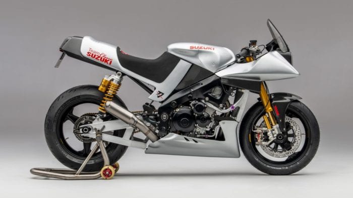 Team Classic Suzuki's lockdown project build; a Katana based around a 2008 GSX-R1000 world superbike machine