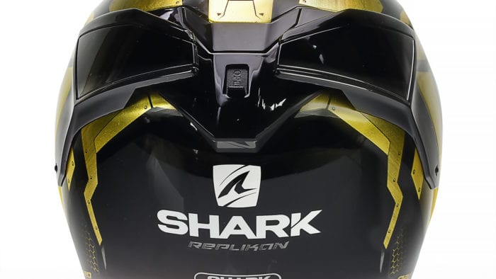 Rear view of the Shark Spartan GT Replikan.