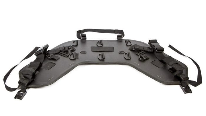 The Wolfman Luggage B-Base ‘Unrack’ System Laid Flat