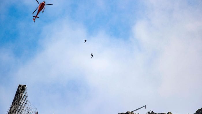 Tom Cruise performs death0-defying stunt for Mission Impossible 7