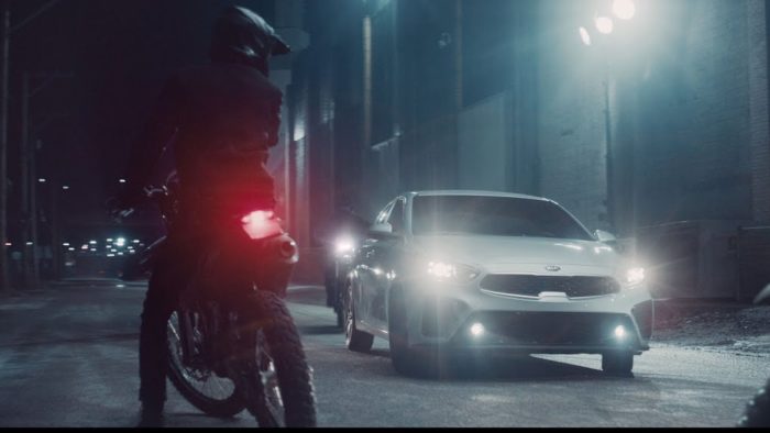 a KIA commercial shows a motorist in a bad light