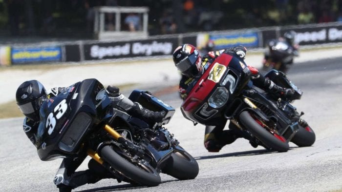 Kyle Wyman leads every lap in the King Of The Baggers Championships this weekend