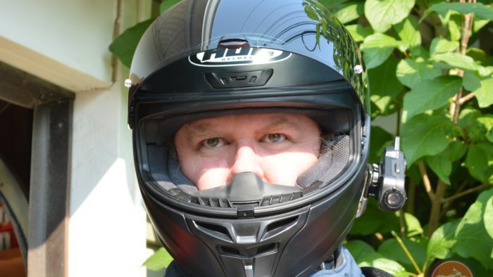 HJC i10 Full Face Helmet When Worn