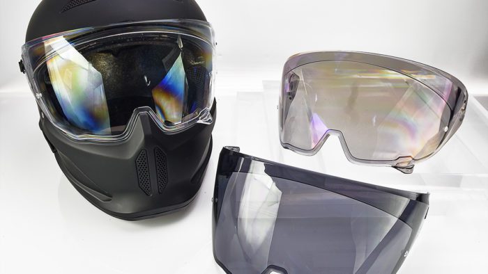 There are many different visor options available for the Ruroc Atlas 3.0 helmet.