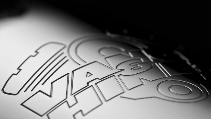 a close-up of a Vance & Hines exhaust, in commemoration of the adverts for the attendance to the 81st Sturgis Rally In 2021