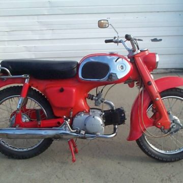 Honda motorcycle, C200, CA200, C201, Touring 90