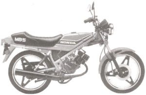 Honda MB5 82, MB50 82 Motorcycles