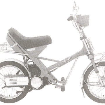 Honda 50cc Express II (NA50) Motorcycles