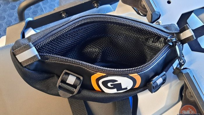 Giant Loop ZigZag bag with zipper open