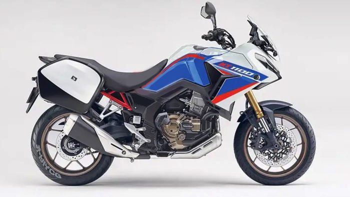 A side view of the Honda NT1100, according to Euro-type-approved documents