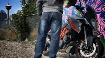 Scorpion Covert Pro Jeans, 2016 KTM Super Duke GT