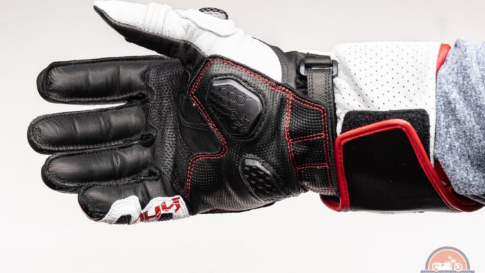 Underside view of the Hi-Per gloves
