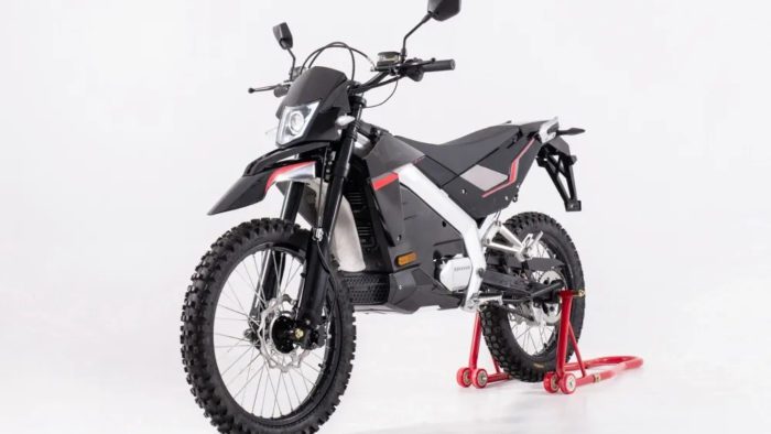 A side view of the Kollter ES1 - America's First Affordable Electric Motorcycle
