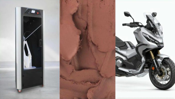A view of 3D-printed elements in relation to the Powersports industry