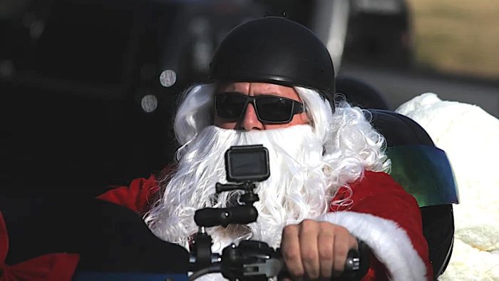 The 41st Annual Anderson Toy Parade Charity event, in which thousands of motorcyclists attended, helping hundreds of families in anticipation of this year's end-of-year holidays.
