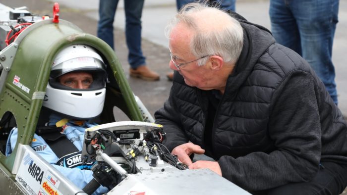 Guy Martin with the 52 Express - a 30-foot streamliner with the 50-year old turbine engine of a Rolls Royce Gem helicopter - attempting to break the World Land Speed Record for January 2023, in Bolivia. Media: Second round of test runs complete