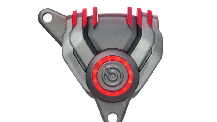 Brembo's new concept brake caliper, aired at this year's EICMA