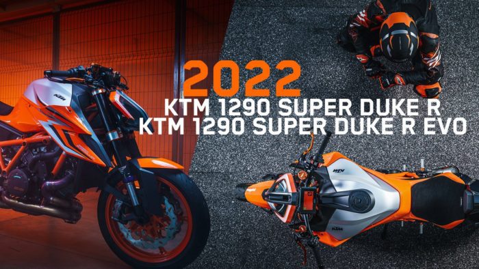 A view of the all-new 2022 KTM Super Duke R and Super Duke R EVO