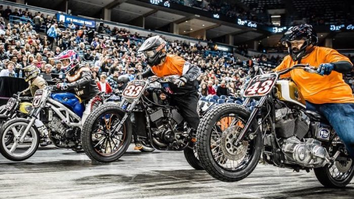 Racers for the Flat-Out Friday races at the Mama Tried Show