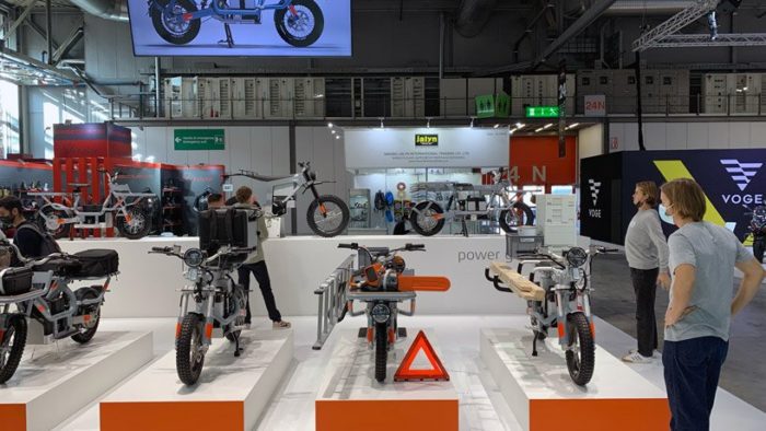 EICMA 2021: CAKE's stand featuring new :work series